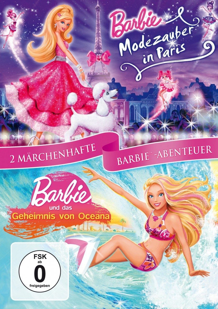 Barbie - Das Geheimnis von Oceana & Modezauber in Paris Movies