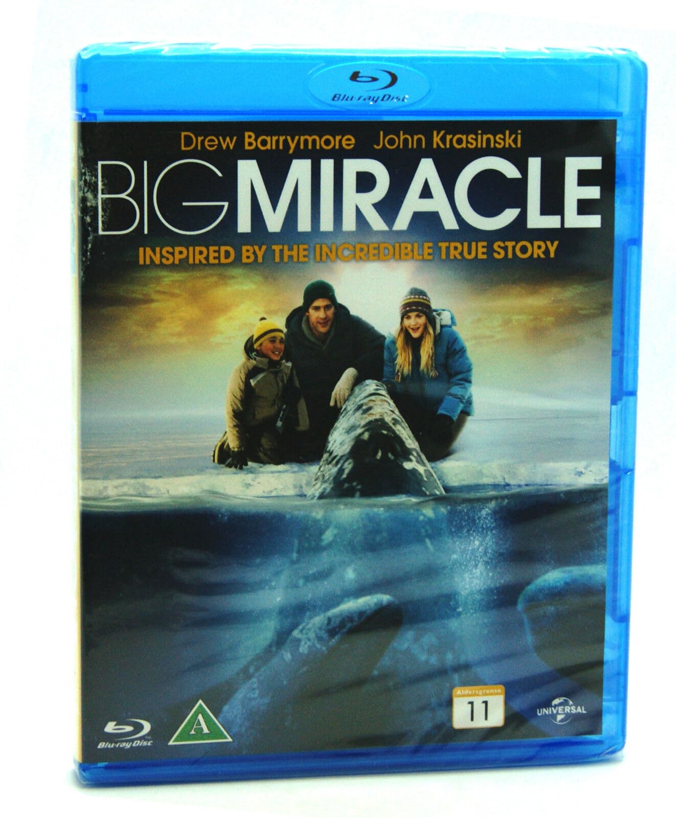 Big Miracle Blu-Ray 2012 Brand New and Sealed Region Free ABC Films