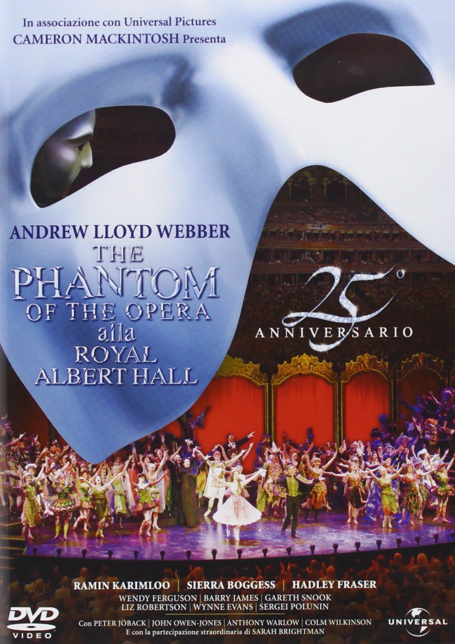Phantom of The Opera Alla Royal Albert Hall dvd