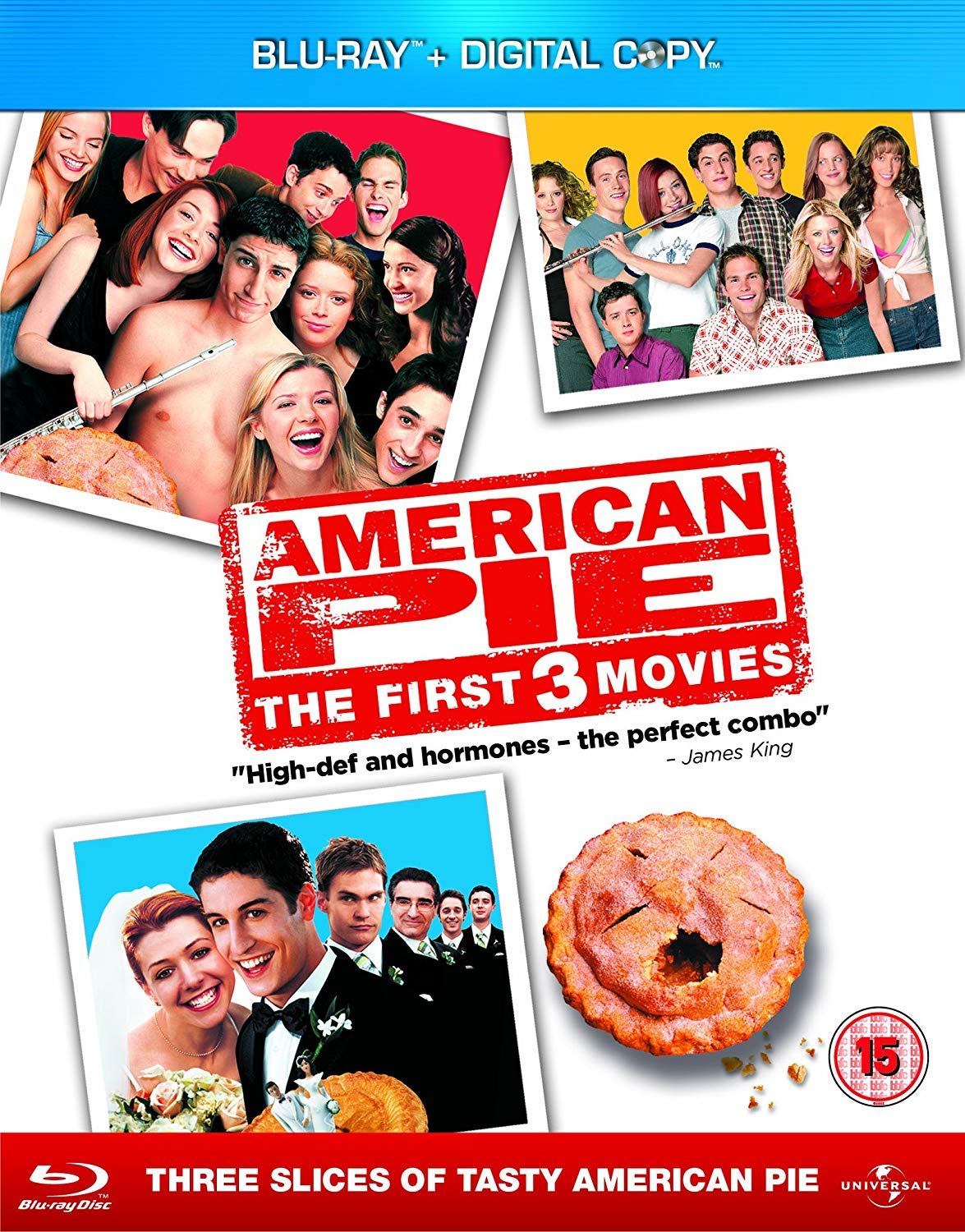 American Pie 1-3 Blu-ray With Digital Copies Films