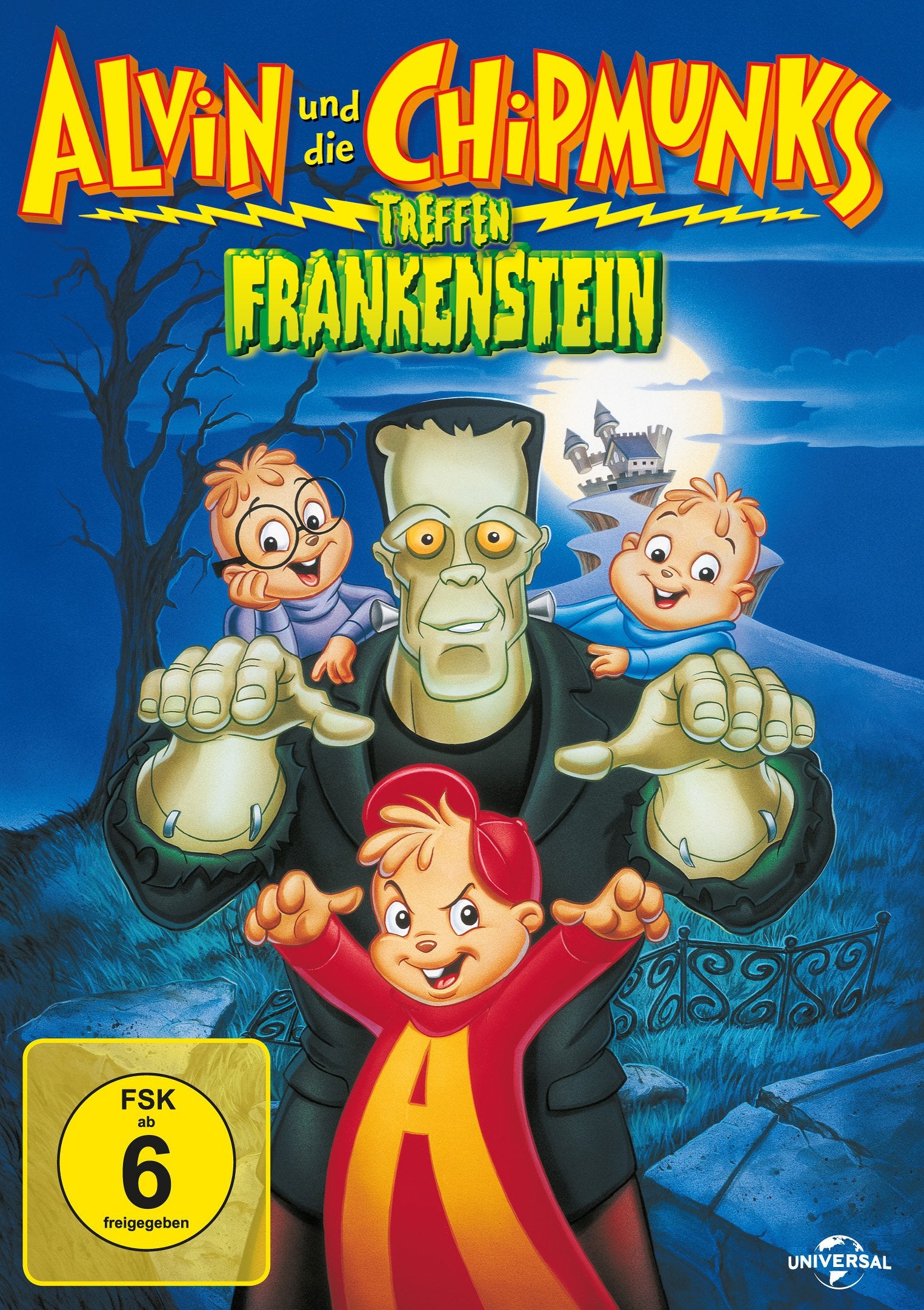 Alvin und die Chipmunks treffen Frankenstein Films