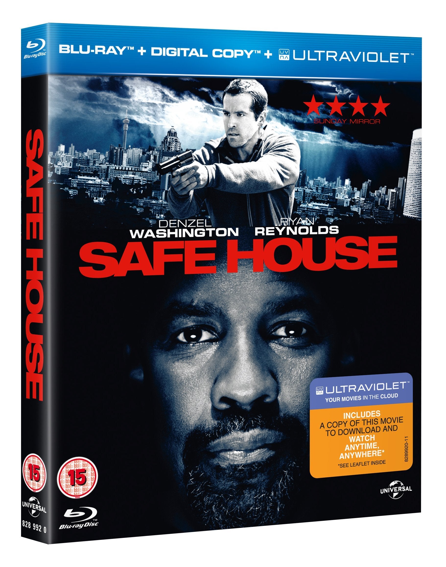 Safe House (Blu-ray + UV Copy) Movies