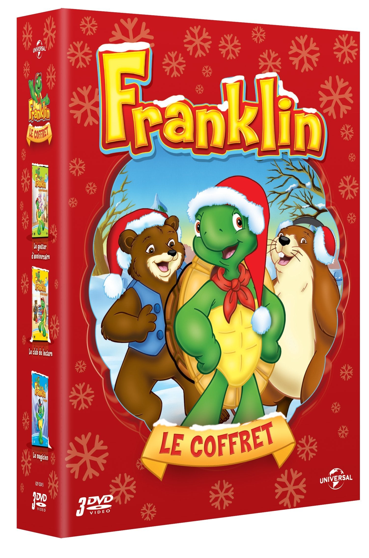 Franklin - Le coffret - Le gâteau d'anniversaire + Le club de lecture + Le magicien Films
