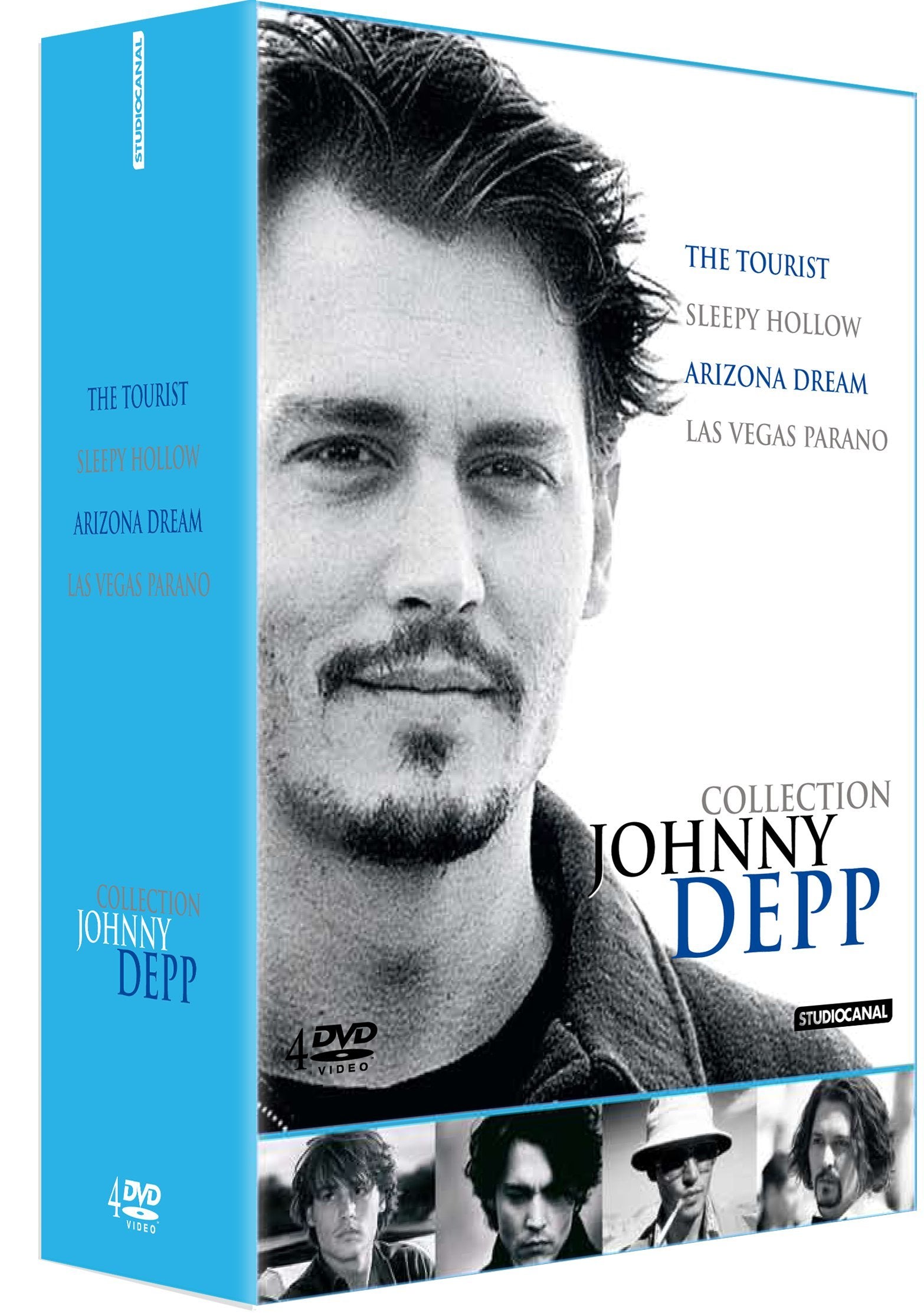 Collection Johnny Depp - Coffret - The Tourist + Sleepy Hollow + Arizona Dream + Las Vegas Parano Movies