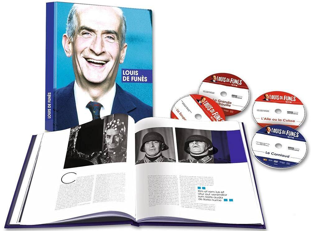 Coffret louis de funès : la grande vadrouille ; le corniaud ; la soupe aux choux ; l'aile ou la cuisse Movies