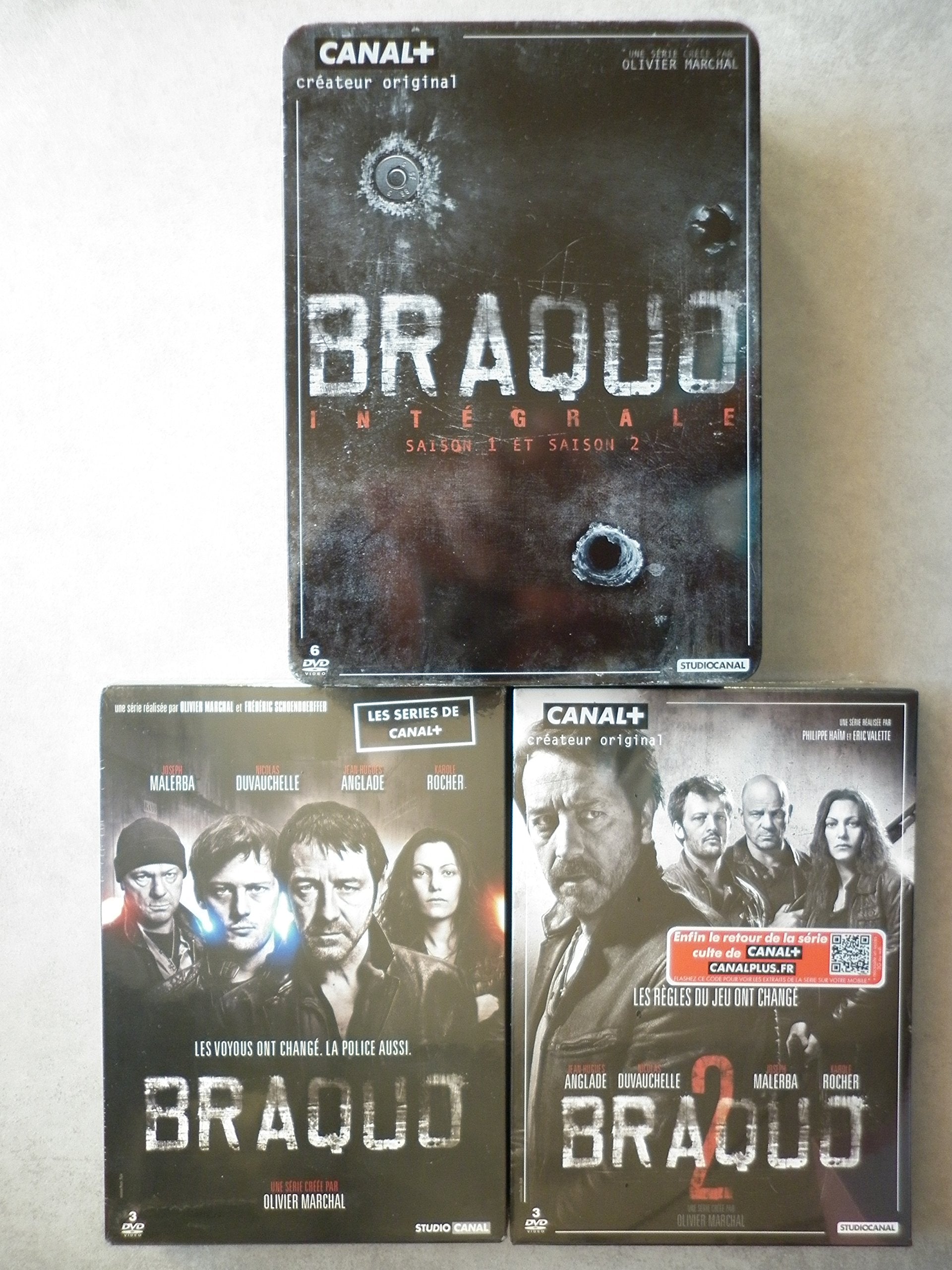 MOVIE - BRAQUO SAISON 1-2 (6 DVD) Box sets