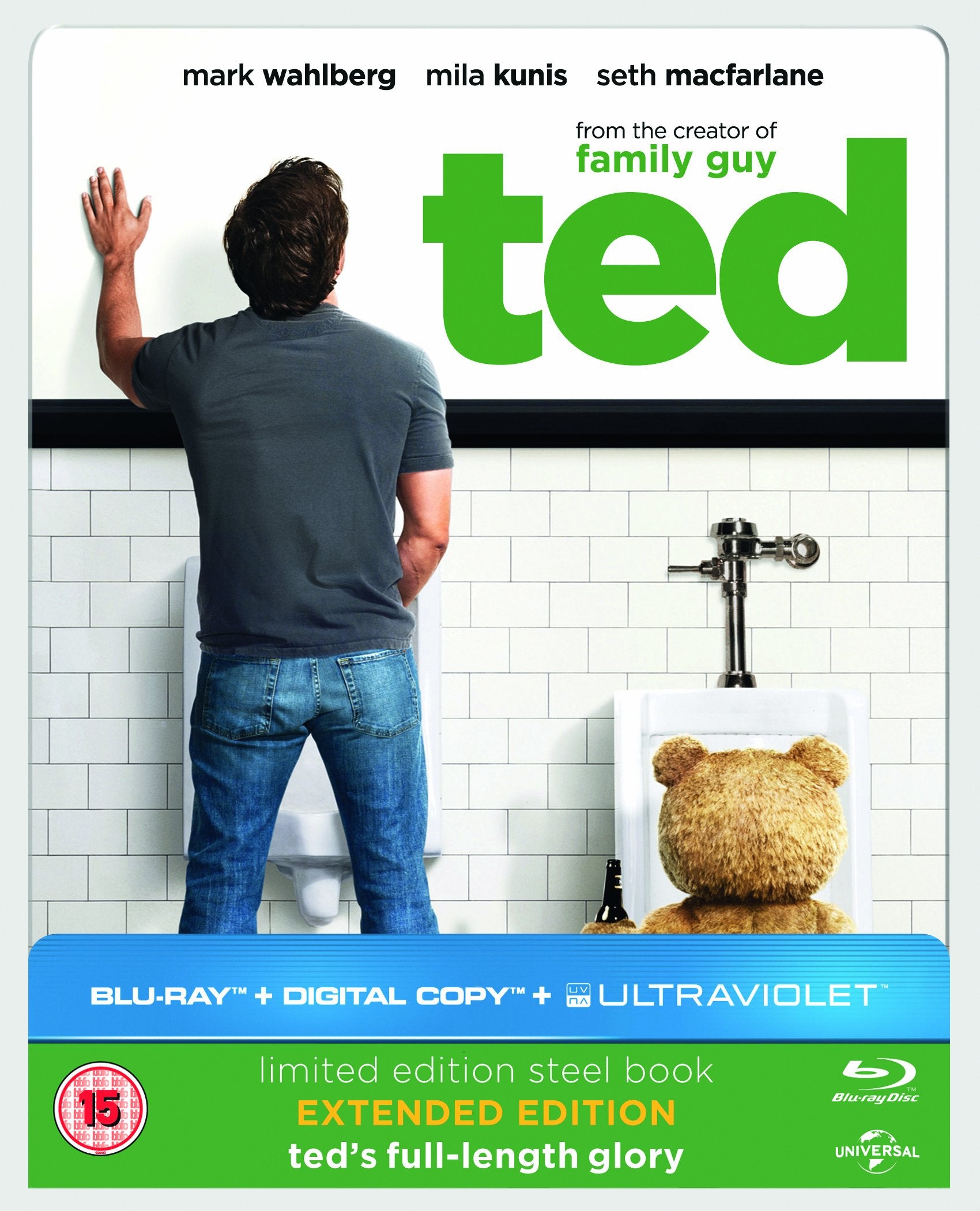 Ted - Extended Edition - Limited Edition Steelbook (Blu-ray + Digital Copy + UV Copy) Films