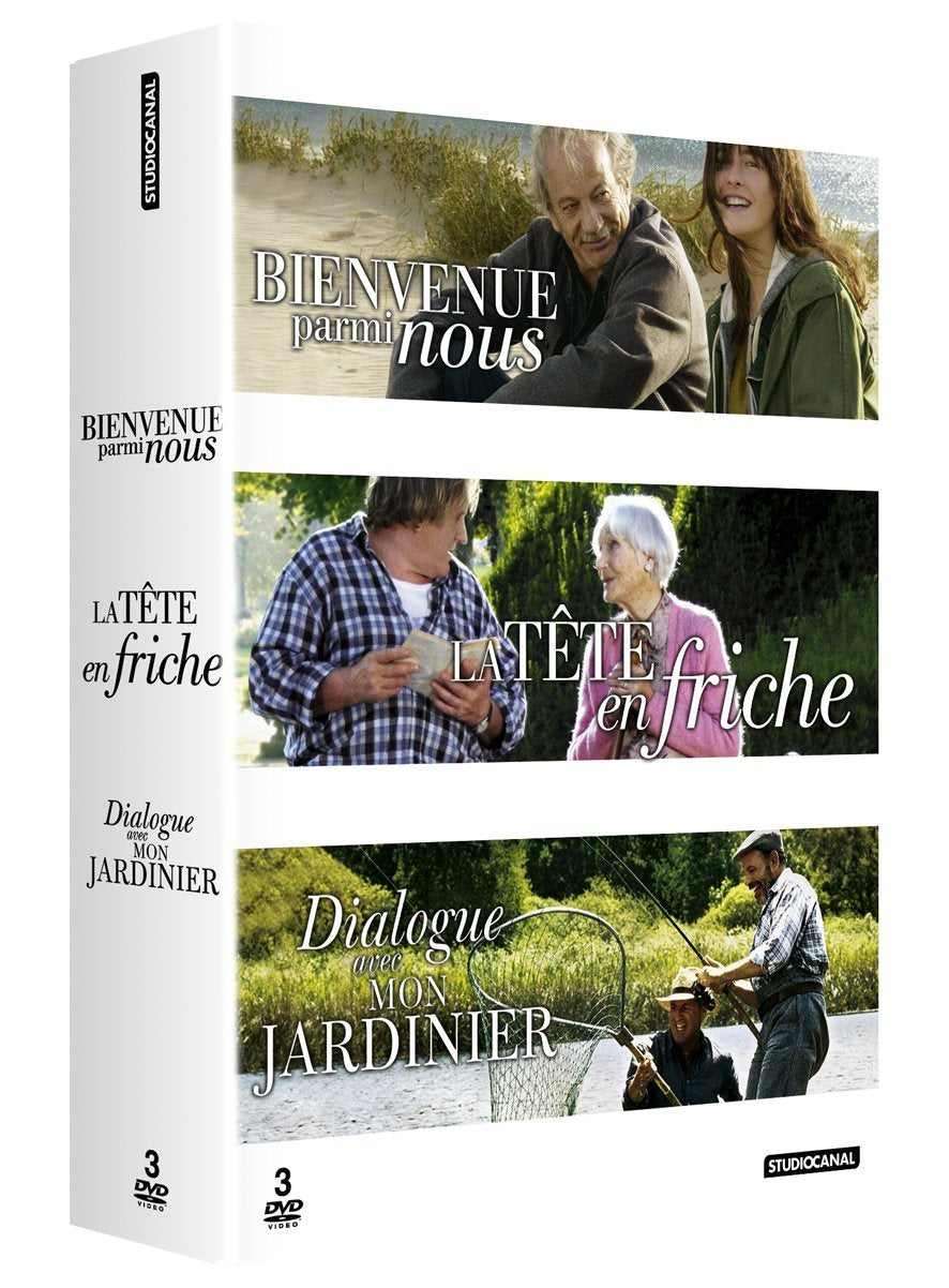 Coffret jean becker : bienvenue parmi nous ; la tete en friche ; dialogue avec mon jardinier Movies