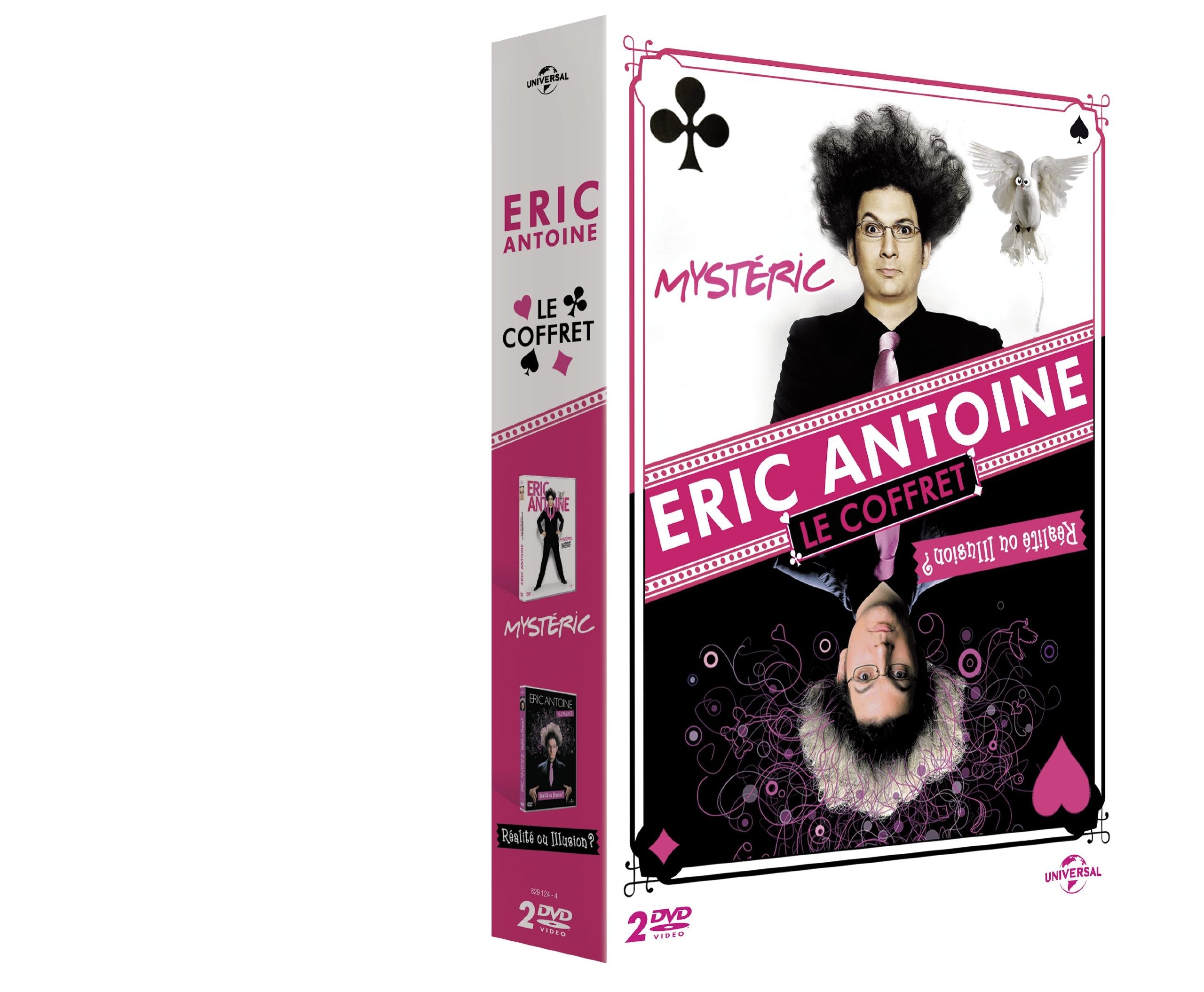 Coffret eric antoine : realité ou illusion ; myséric Films