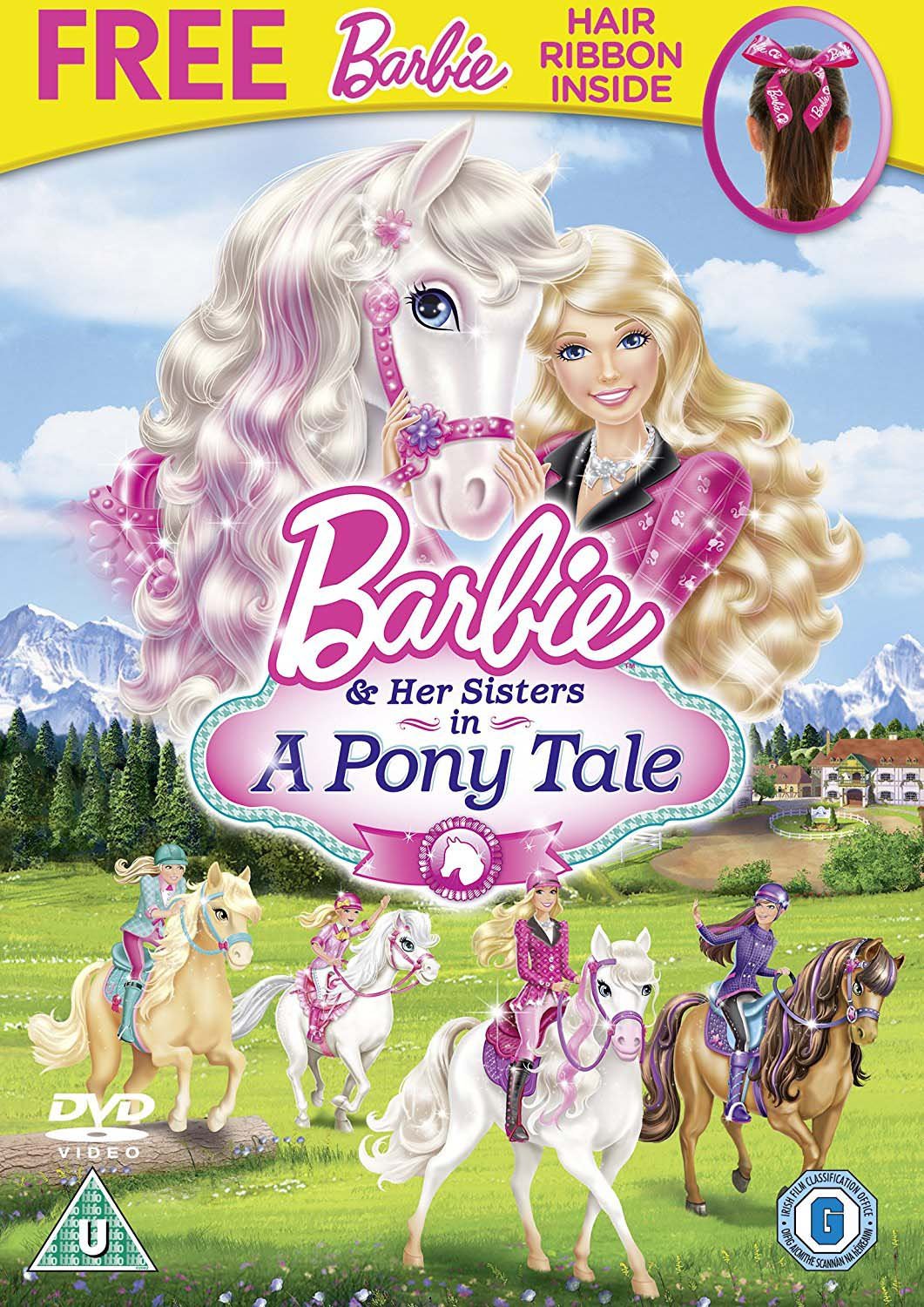 Barbie & Her Sisters In A Pony Tale (Includes Hair Ribbon) Films