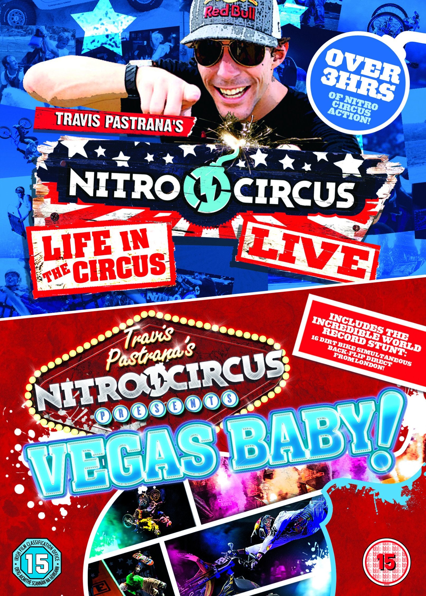 Nitro Circus - Vegas Baby / Series 1 Live (Double Pack) Box sets