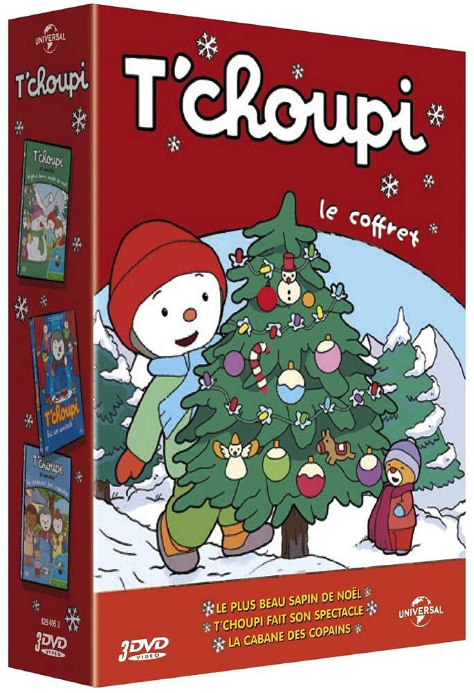 Coffret t'choupi, vol. 2 : le plus beau sapin de noël ; t'choupi fais son spectacle ; la cabane des copains Movies