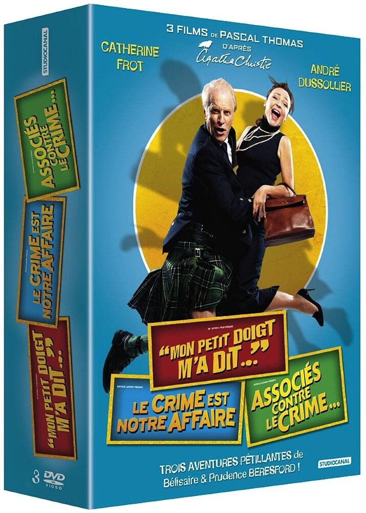 3 Films de Pascal Thomas d'après Agatha Christie-Mon Petit Doigt m'a Dit Affaire + Associés Contre Le Crime. dvd