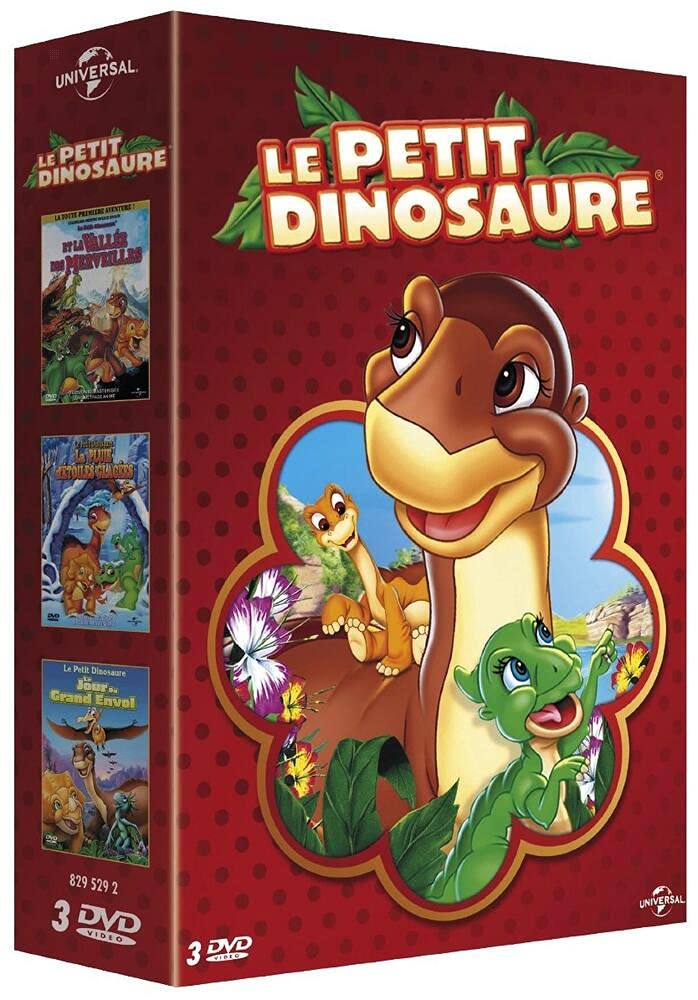 Coffret Petit Dinosaure et la vallée des Merveilles + La Pluie d'étoiles glacées + Le Jour du Grand envol Movies