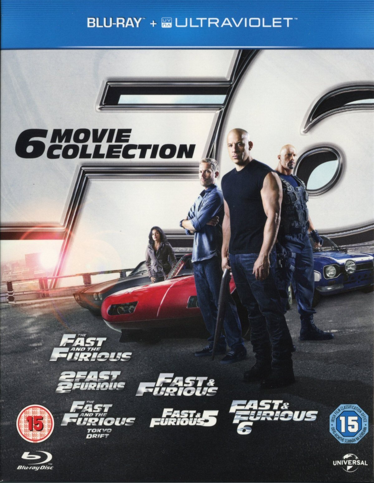 Fast & Furious - 6 Movie Collection Films