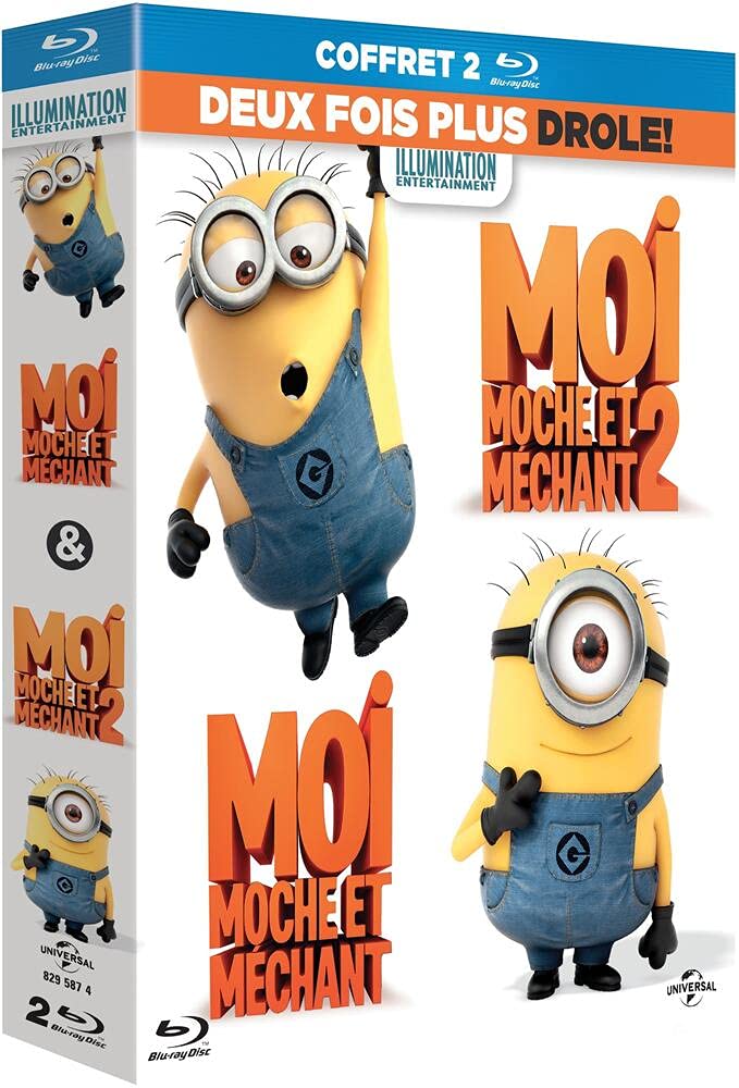 Coffret moi, moche et méchant : moi, moche et méchant ; moi, moche et méchant 2 Films