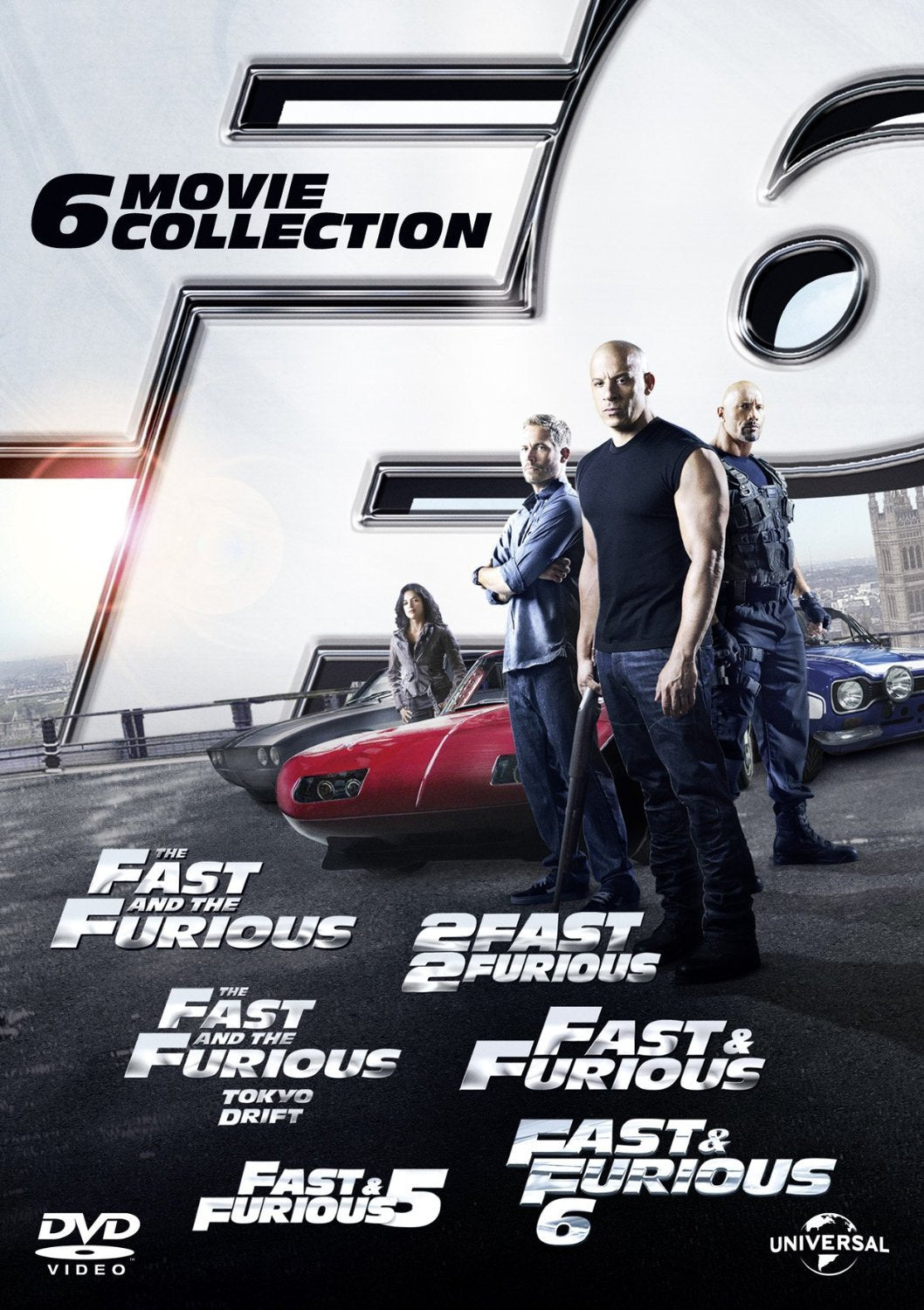 Fast & Furious - 6 film collection Films