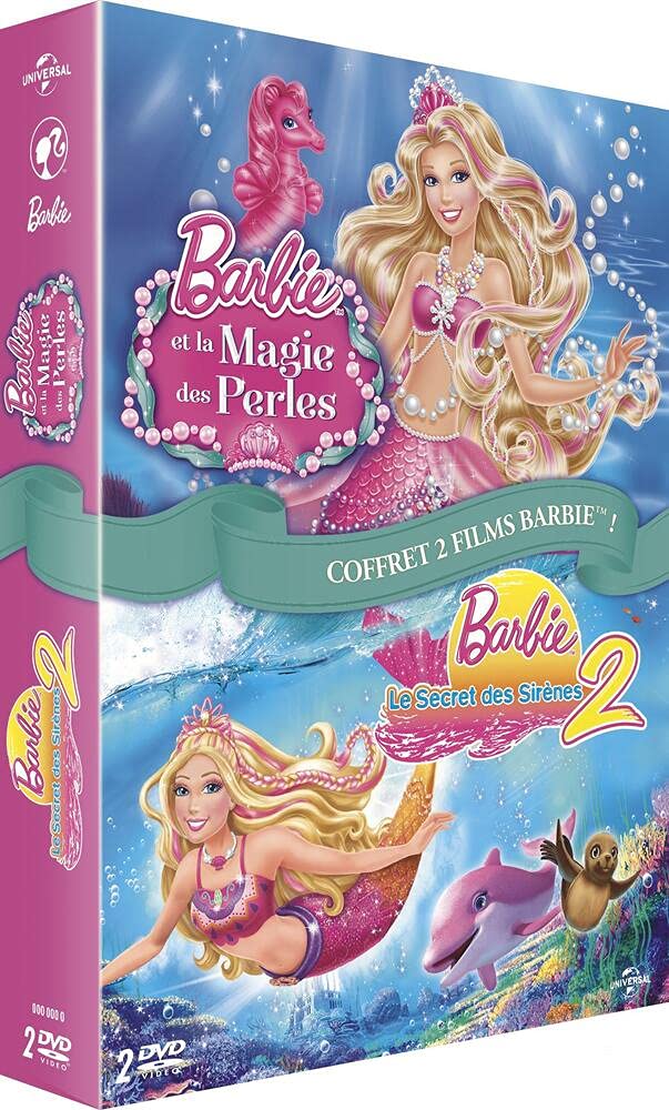 Magie des Perles + Barbie et Le Secret des sirènes 2 dvd