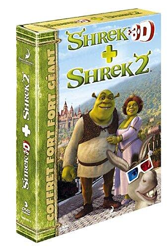 Shrek 3D / Shrek 2 - Coffret 2 DVD Films