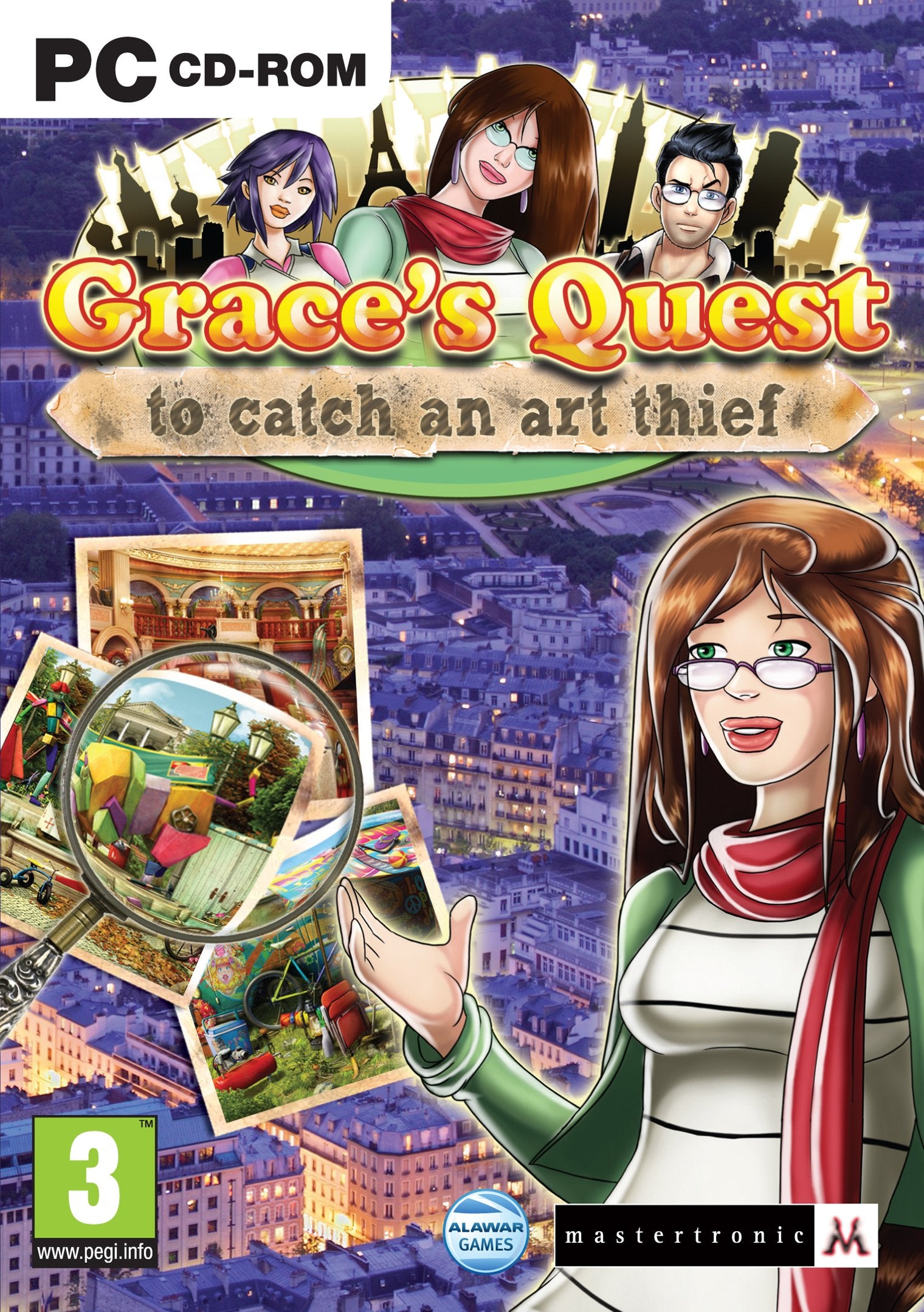 Grace's quest to catch an art thief game
