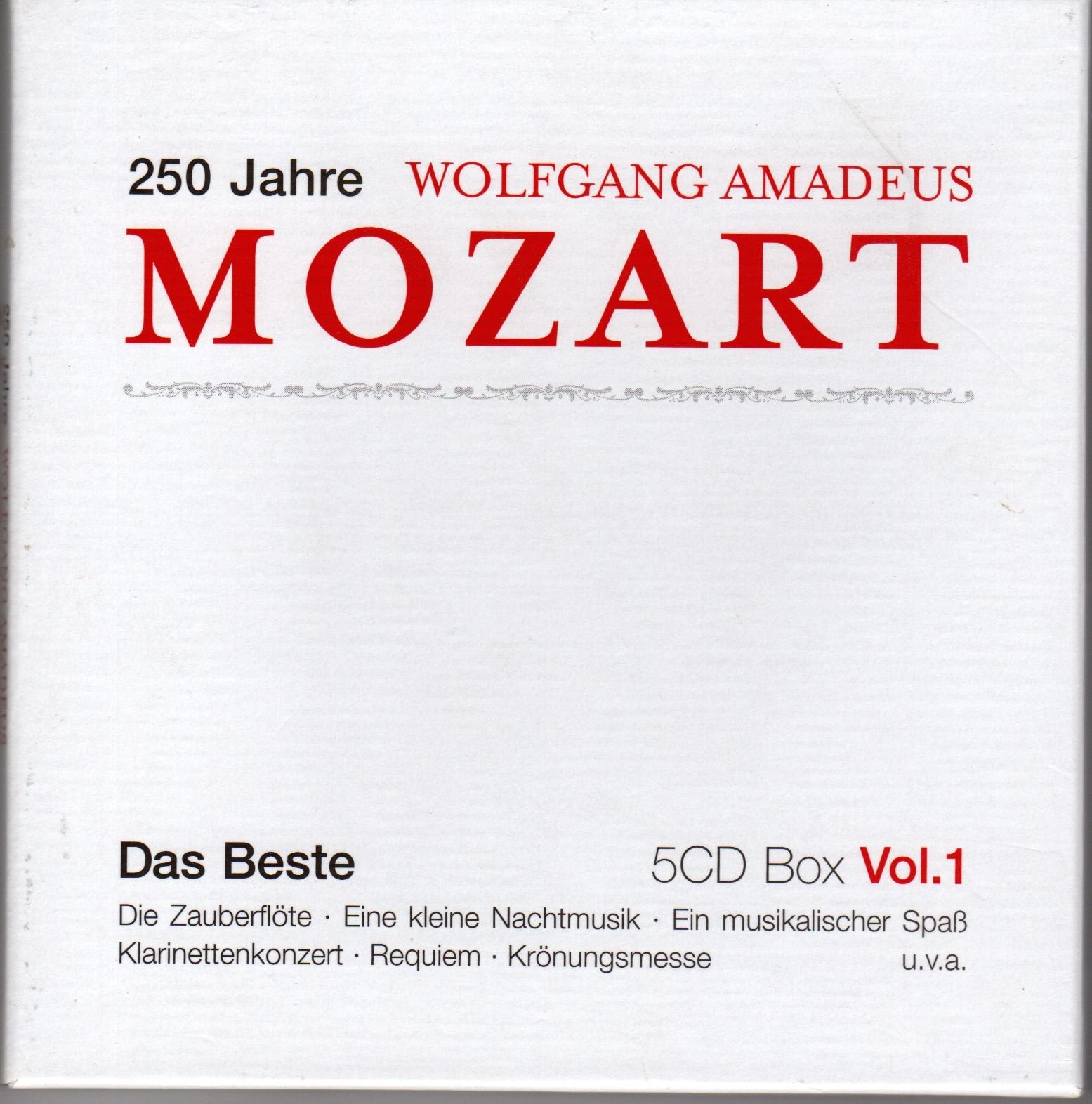 250 Jahre W.a.Mozart Vol.1 Classical