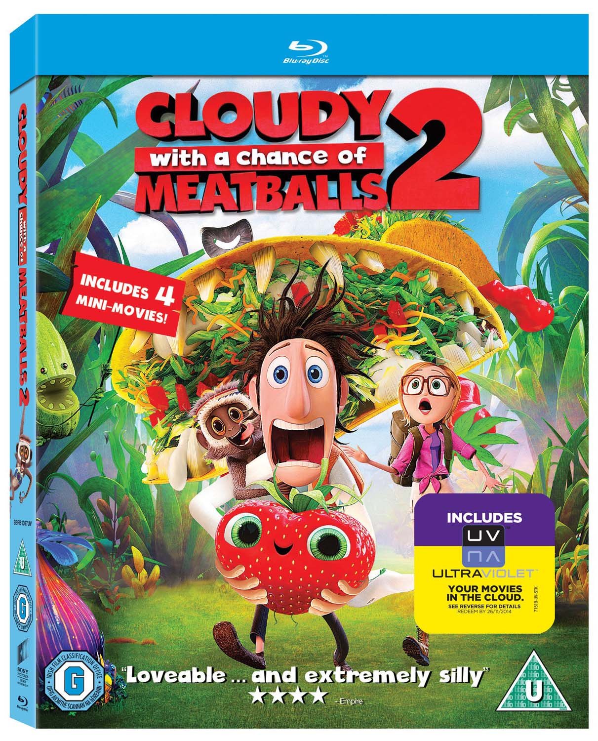 Cloudy with a Chance of Meatballs 2 Films