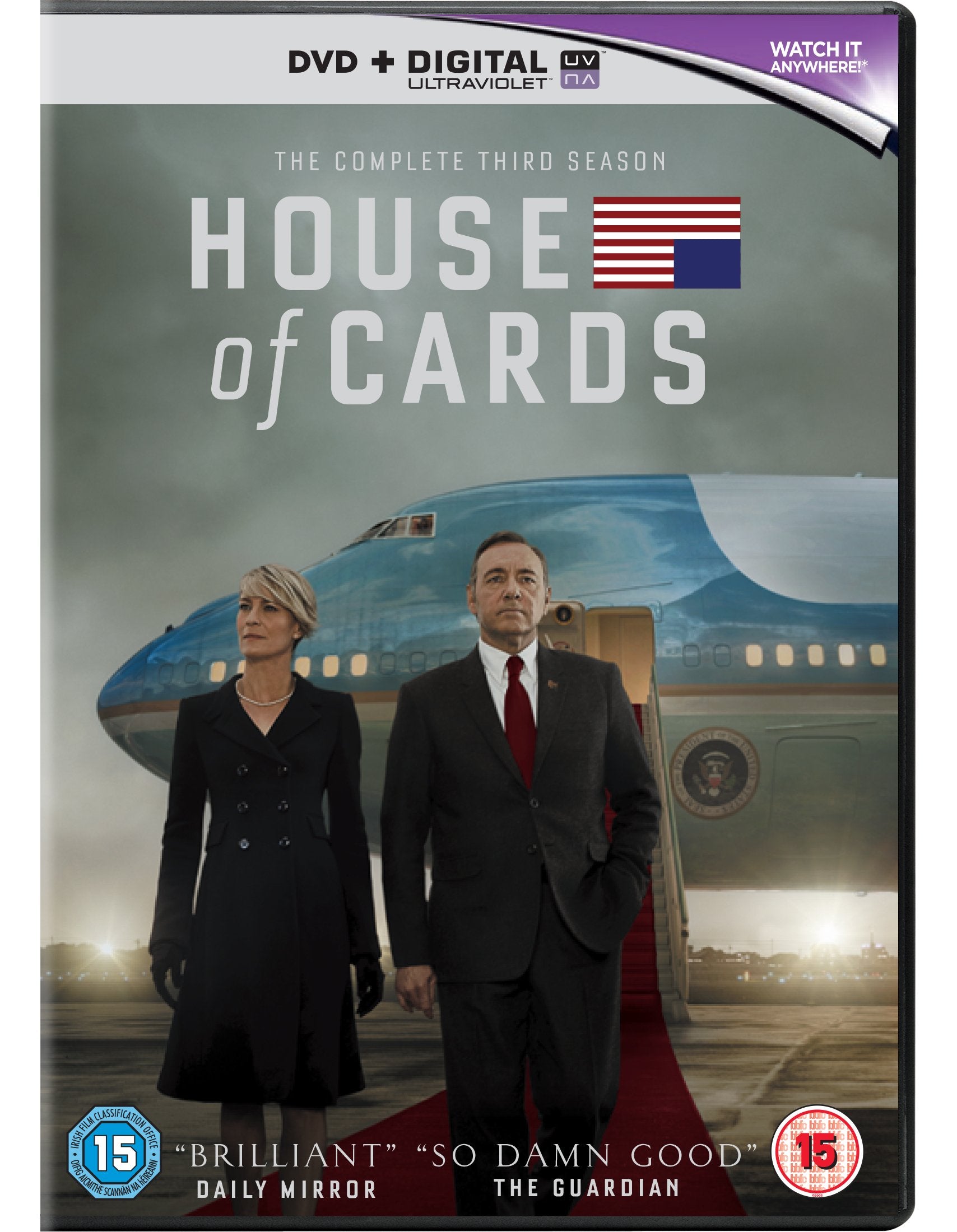 HOUSE OF CARDS - SEASON 3 (UV) - RED TAG Box sets