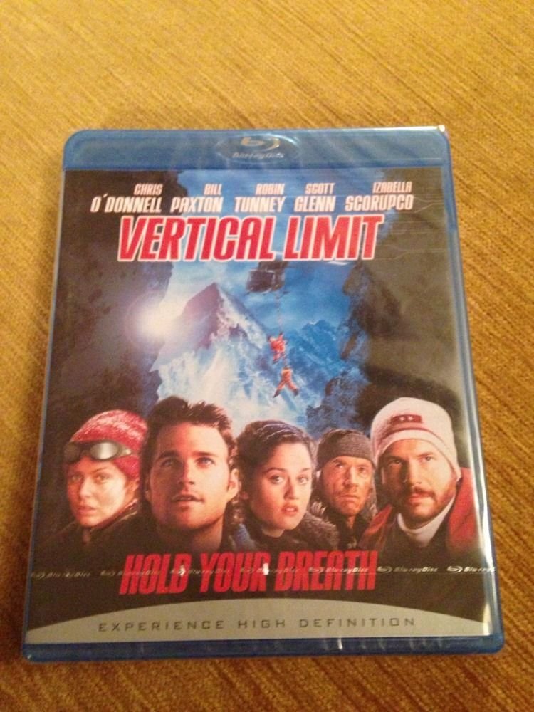 Vertical Limit (BLU-RAY) **SCANDINAVIAN IMPORT** REGION FREE WITH ENGLISH SOUND **NEW & SEALED** Films