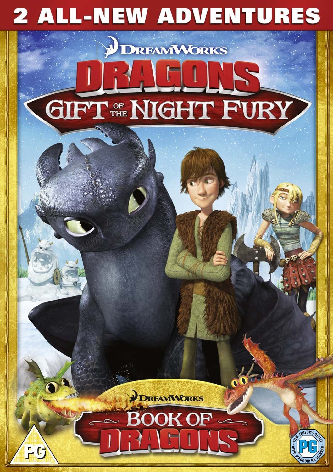 Dreamworks Dragons: Gift of the Night Fury - Two All New Adventures Films