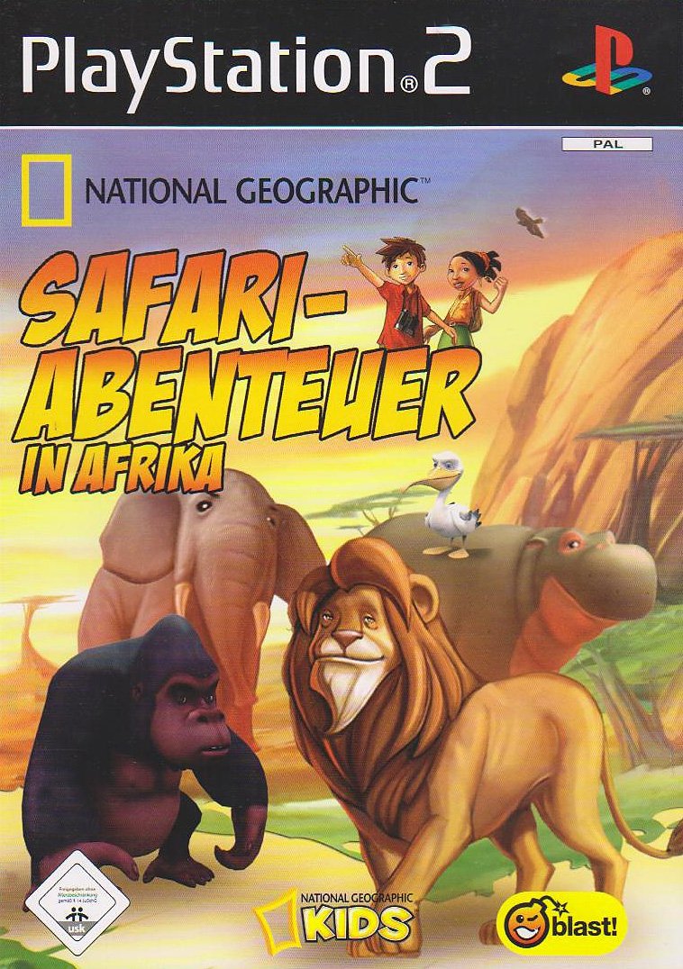 Safari-Abenteuer in Afrika - National Geographic PlayStation 2