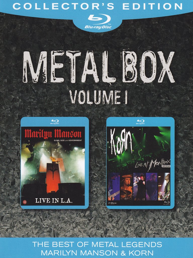 Metal Box Volume 1: Korn/Marilyn Manson Films