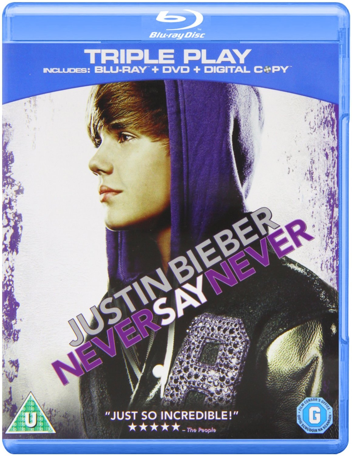 Justin Bieber - Never Say Never - Triple Play (Blu-ray + DVD+ Digital Copy) Films