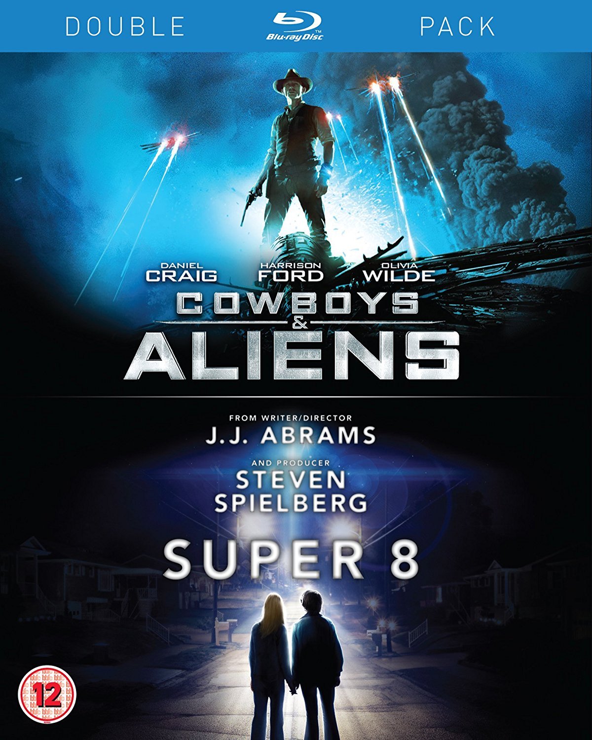 Cowboys & Aliens / Super 8 Double - Movie (1 Blu-ray) Films