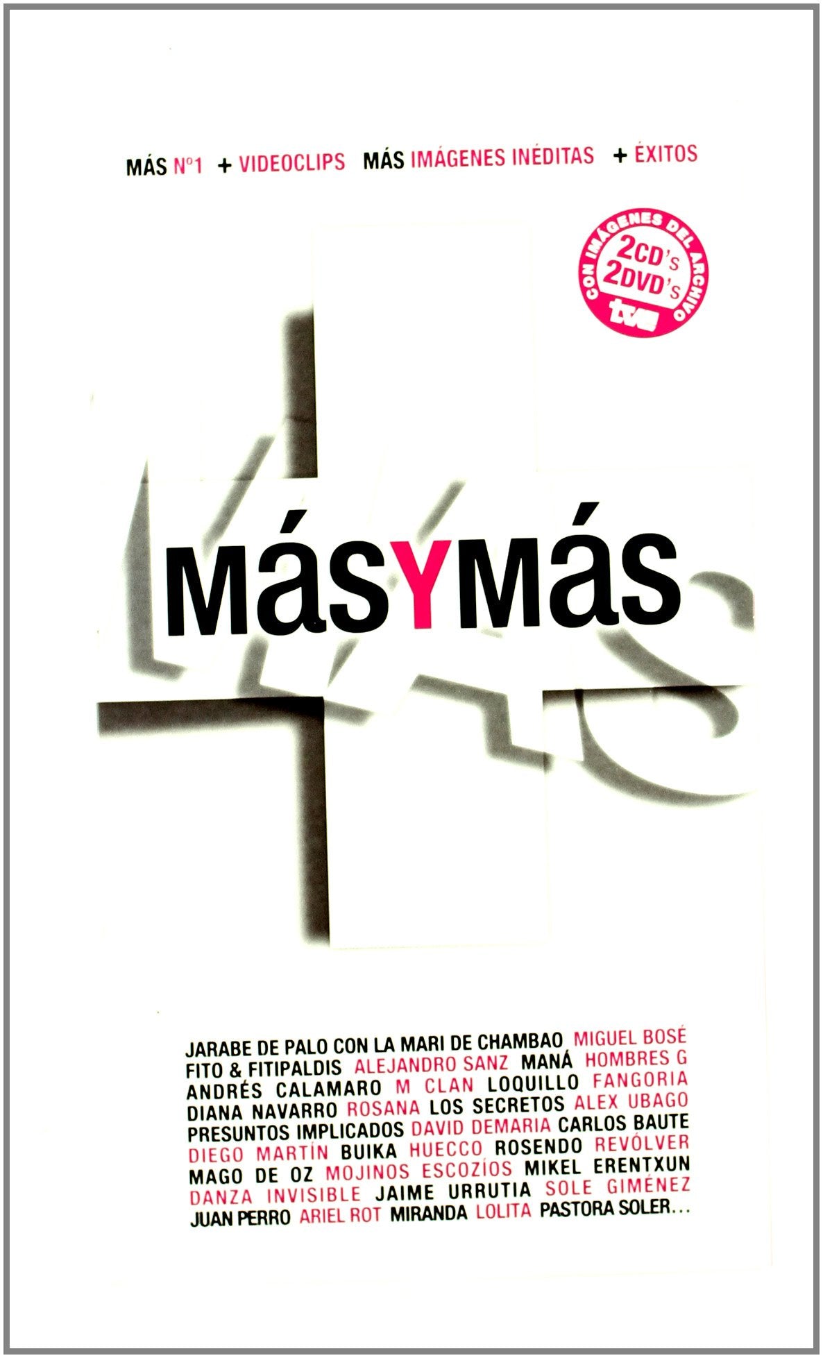 Mas Y Mas (2cd+2dvd) Rock