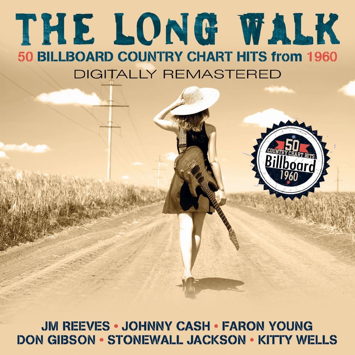 The Long Walk-Country Charts 1960 cd