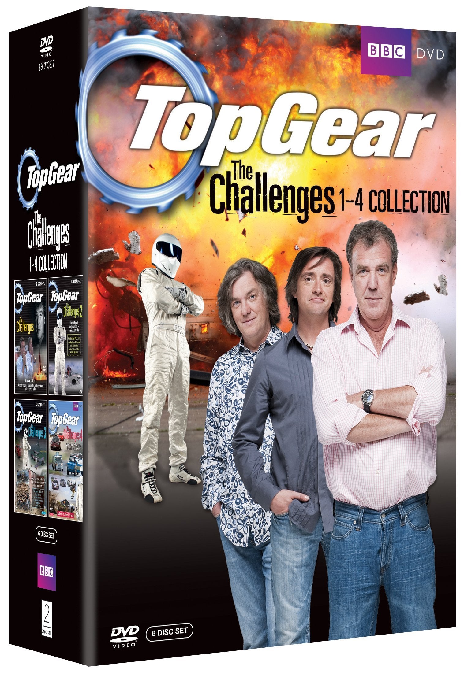Top Gear - The Challenges 1-4 Collection Box Set Box sets