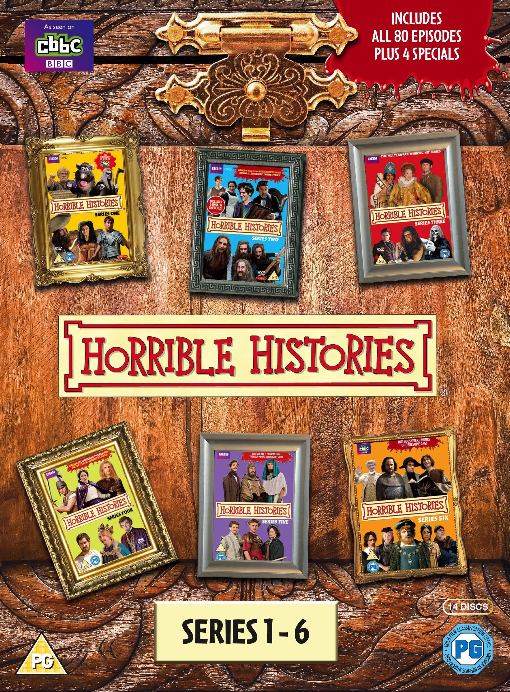 Horrible Histories - Series 1-6 Box sets