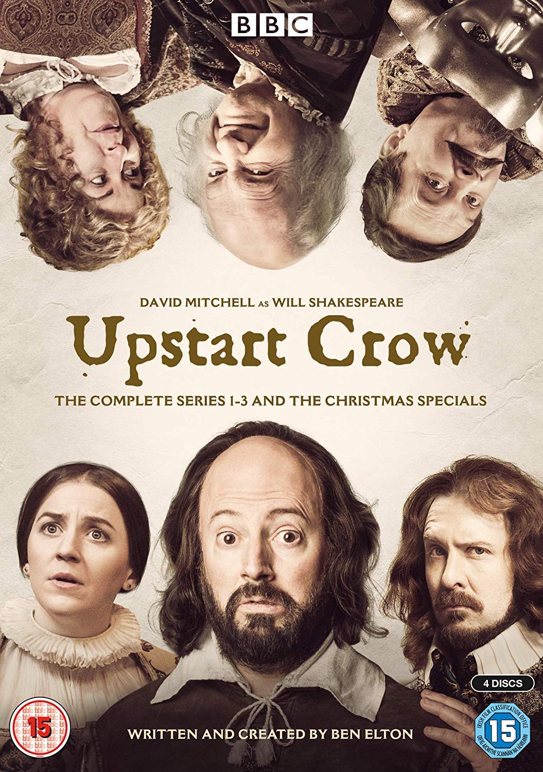 Upstart Crow - The Complete Series 1-3 And The Christmas Specials Boxset Box sets