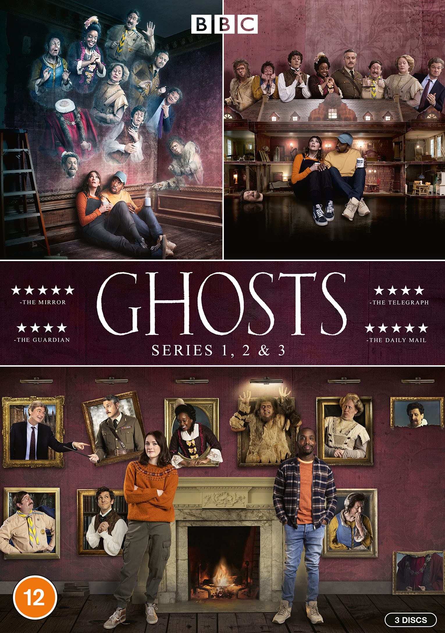 Ghosts - Series 1-3 Boxset Box sets