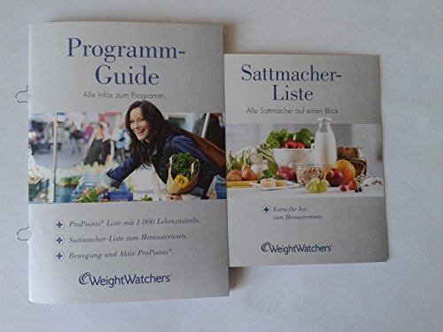 Weight Watchers Pro Points Liste PROGRAMM-GUIDE incl.Sattmacherliste *NEU 2015* Pro Points Plan 360° Broschüre von Weight Watchers Books