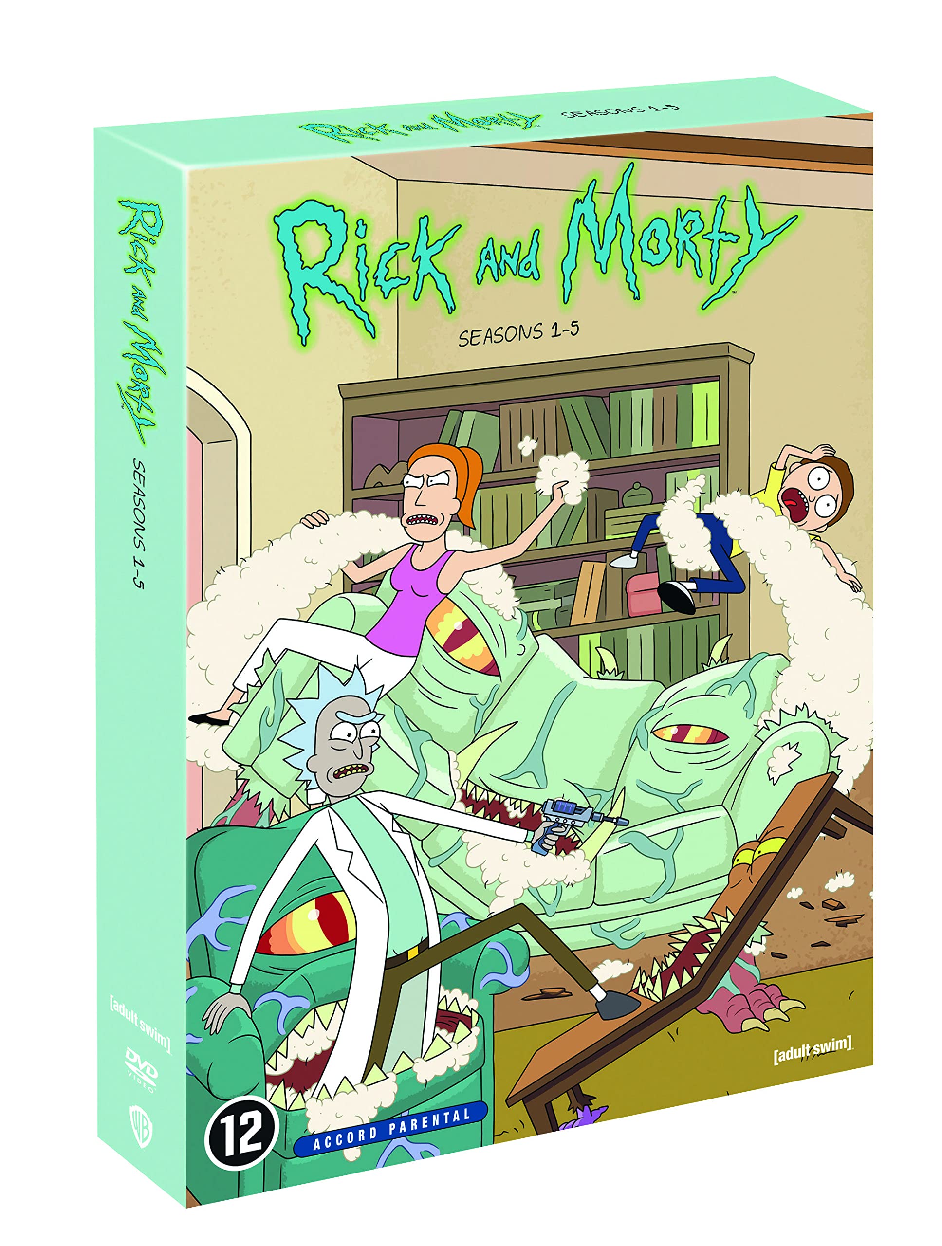Coffret Rick And Morty Saisons 1 à 5 DVD Box sets