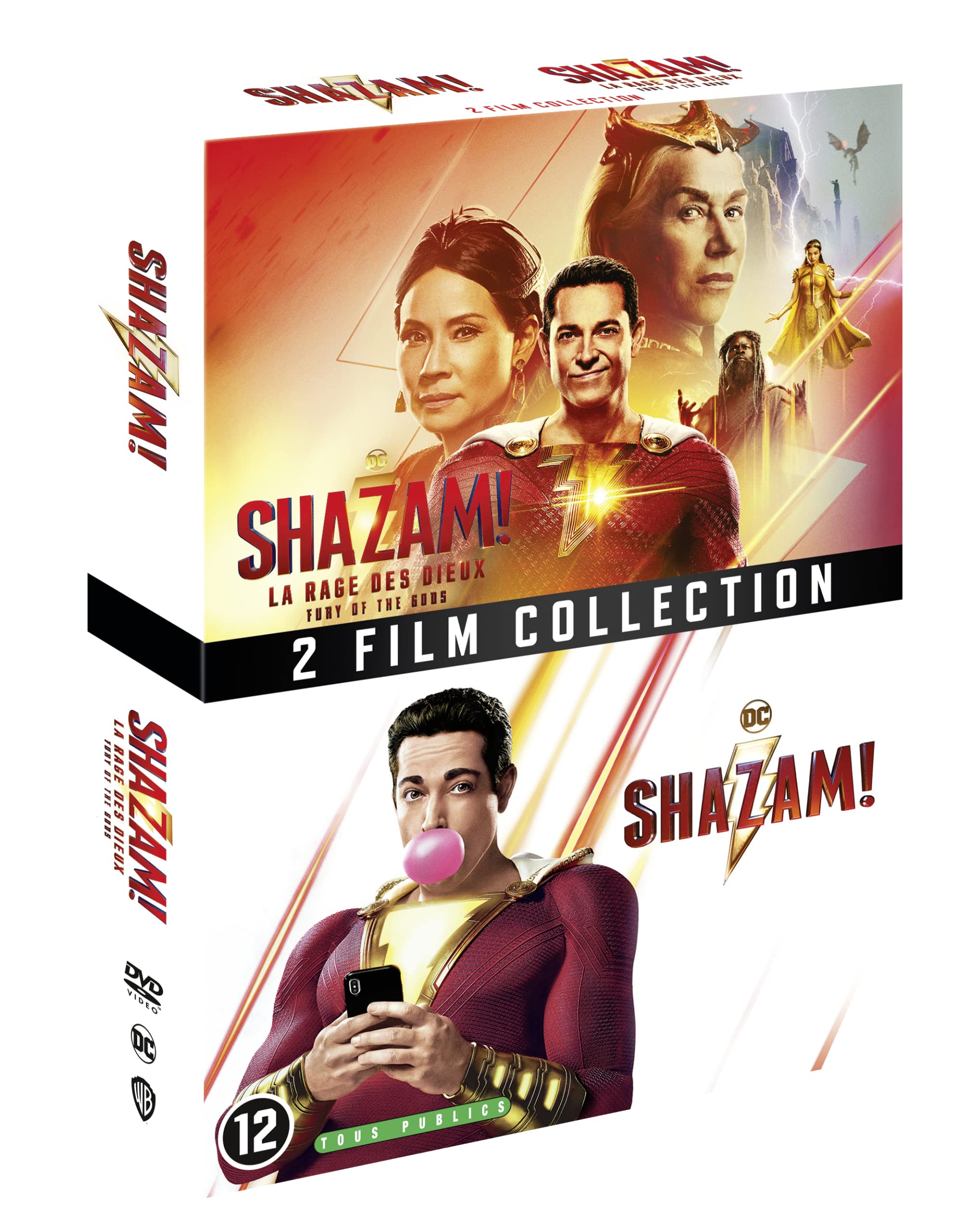 Shazam + Shazam : La Rage des Dieux dvd