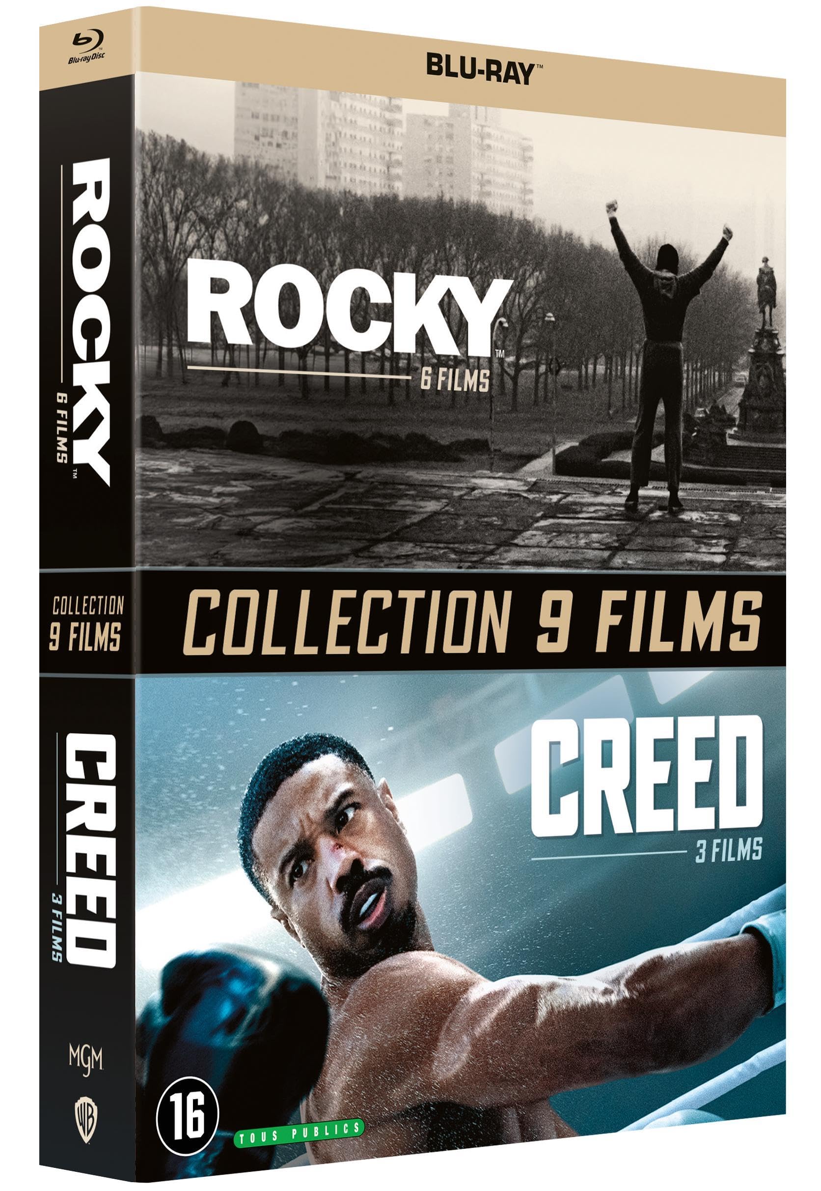 Rocky + Creed - L'intégrale 9 Films dvd