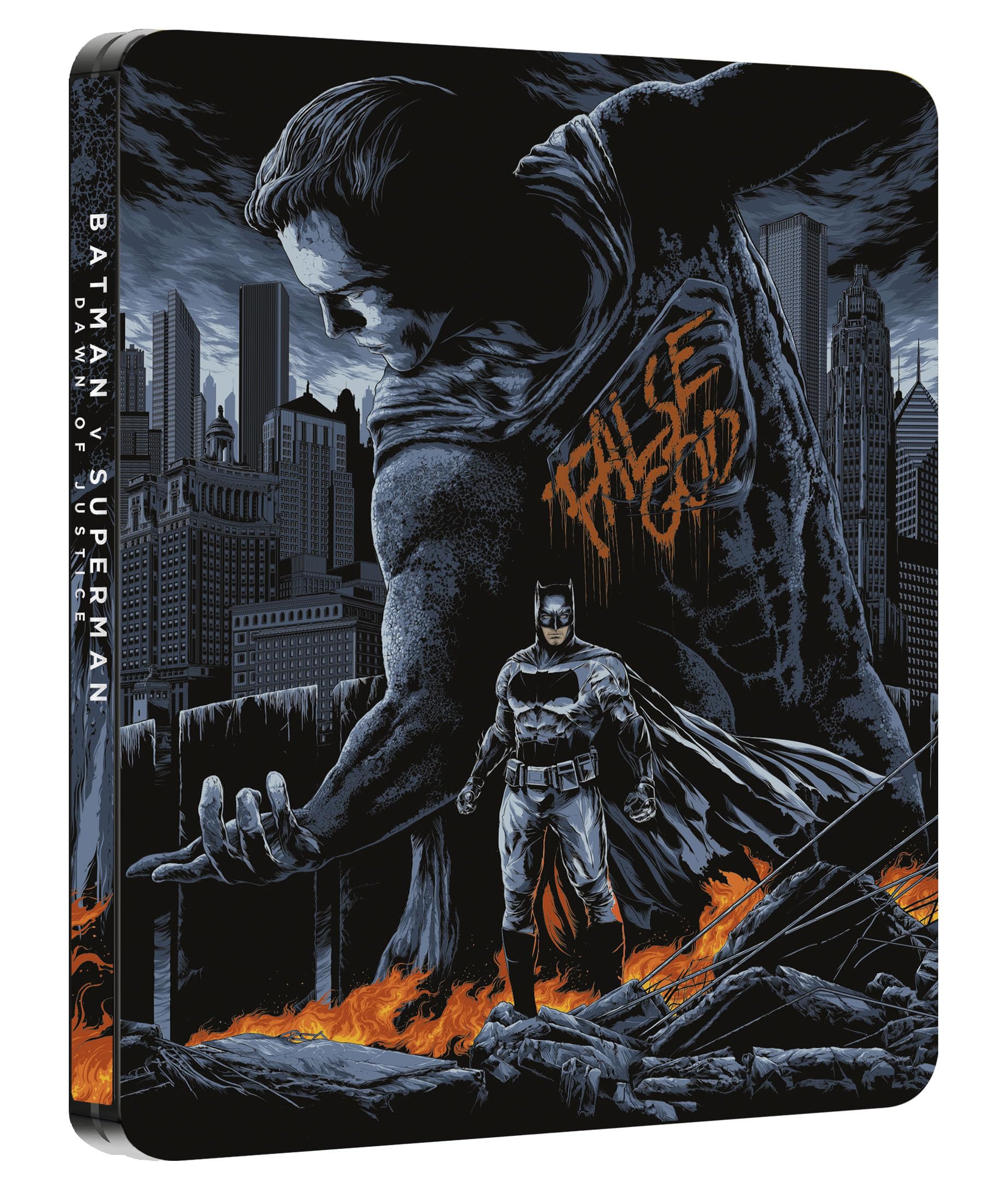 Batman v Superman : L'aube de la Justice - Edition Steelbook Mondo dvd
