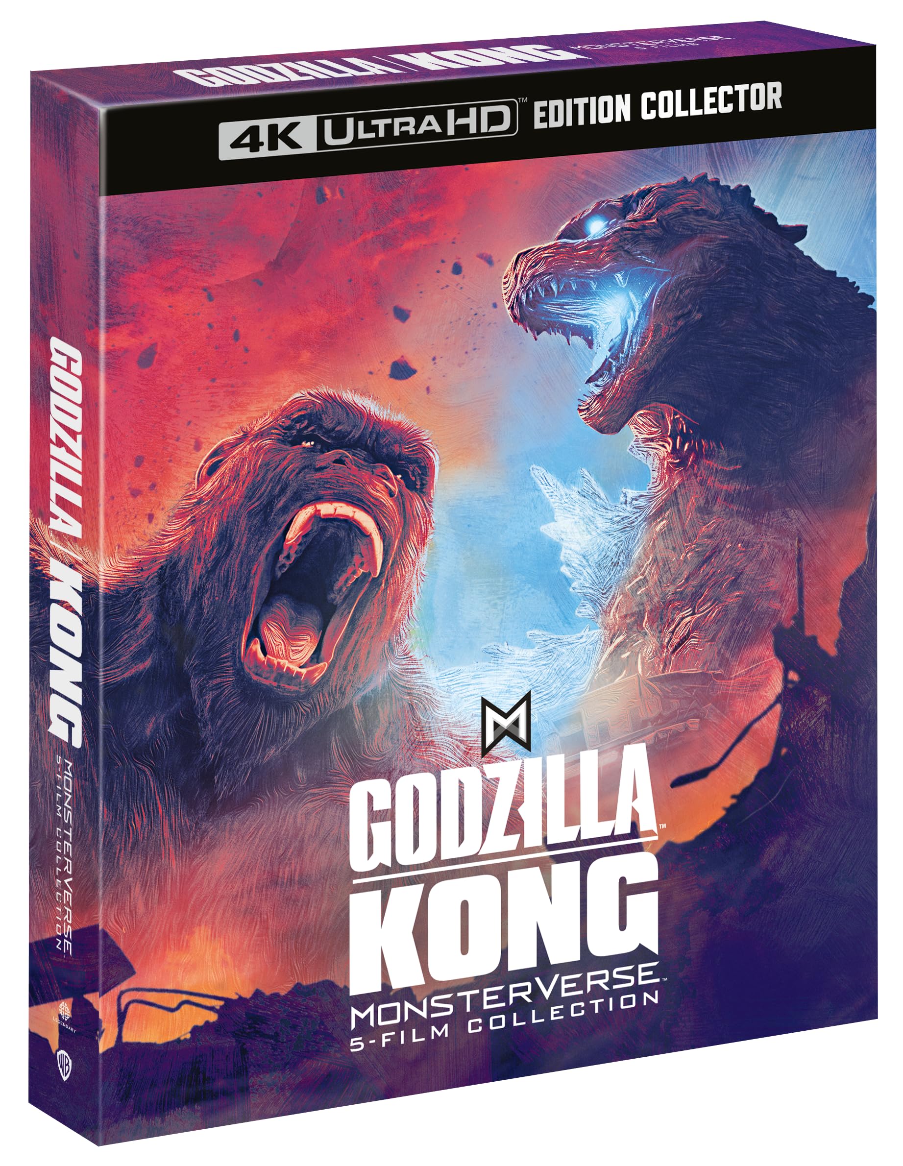 Coffret MonsterVerse 5 Films Blu-ray 4K Ultra HD Films