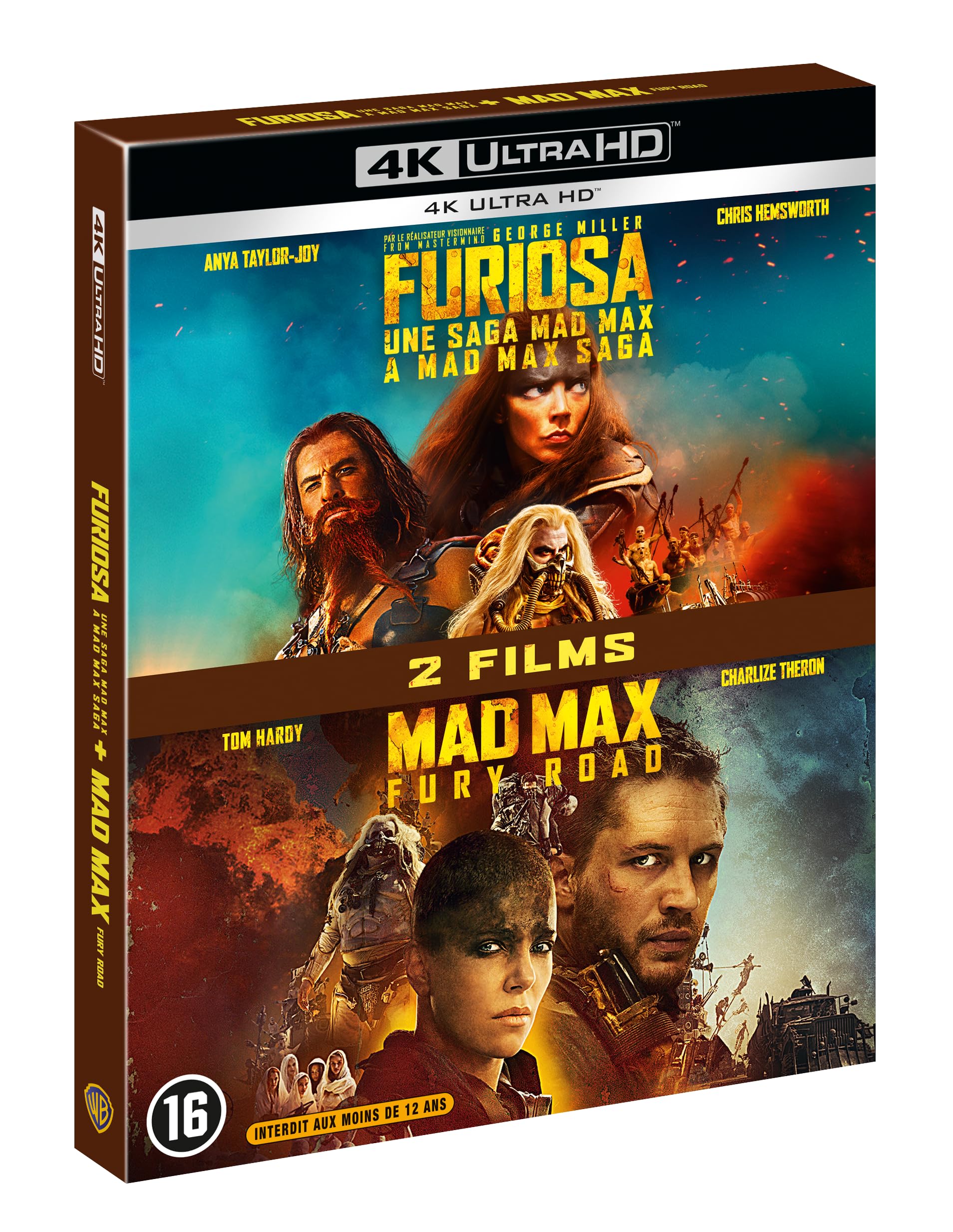 Fury Road + Furiosa : Une Saga Mad Max dvd