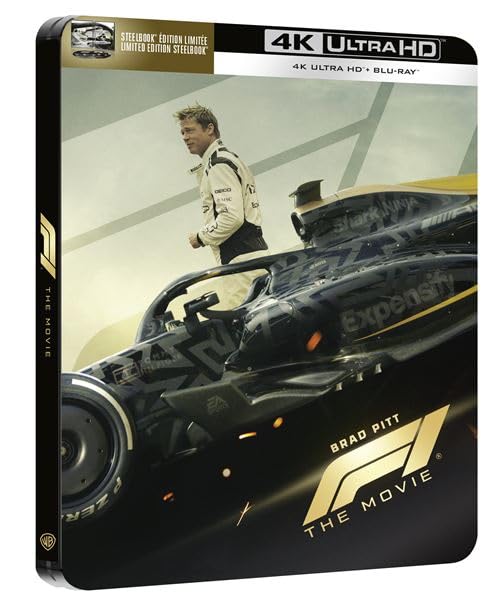 F1 Le Film, Édition Limitée Steelbook en 4K, Version Française Movies