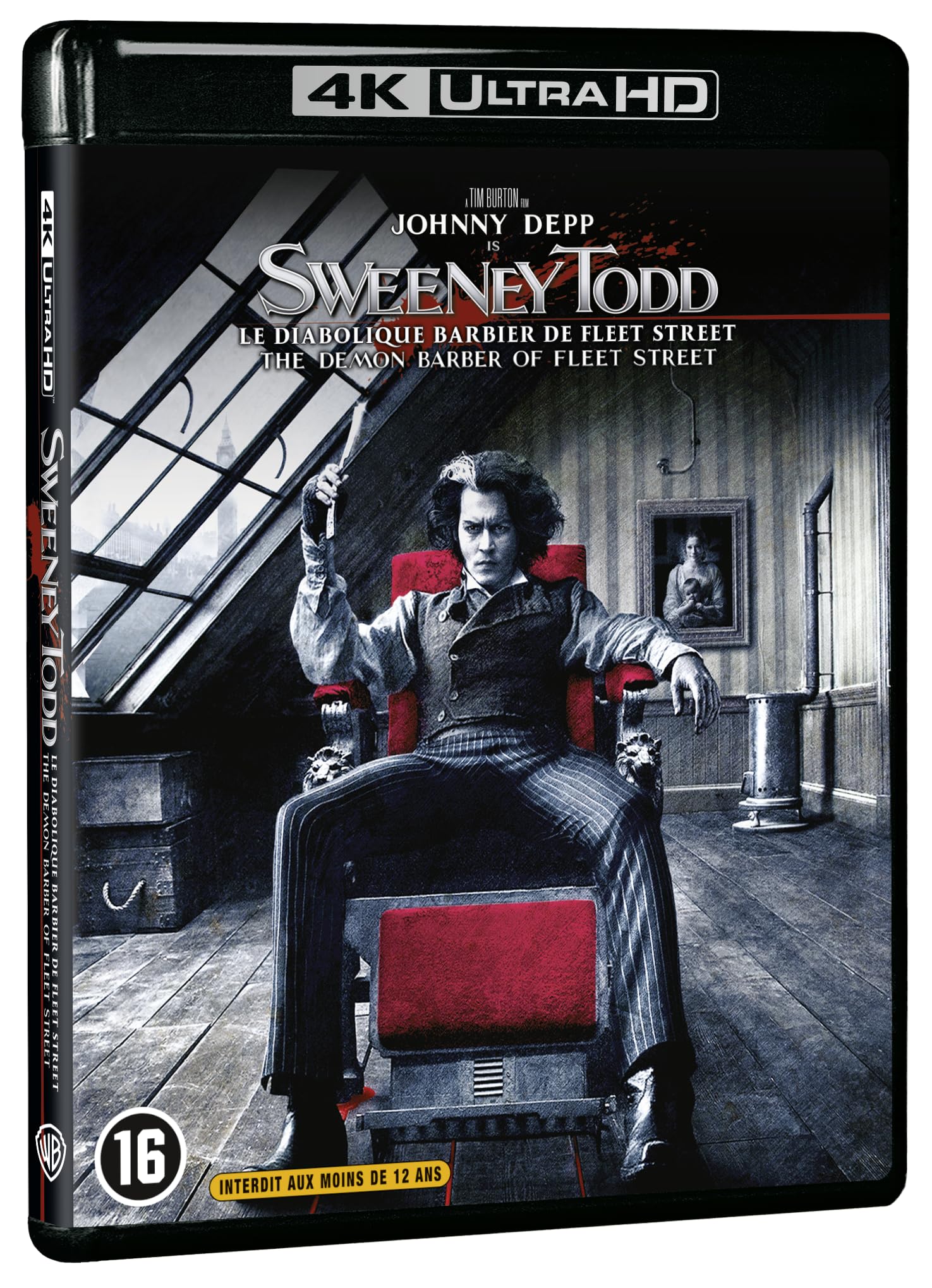 Sweeney Todd, Le diabolique barbier de Fleet Street dvd
