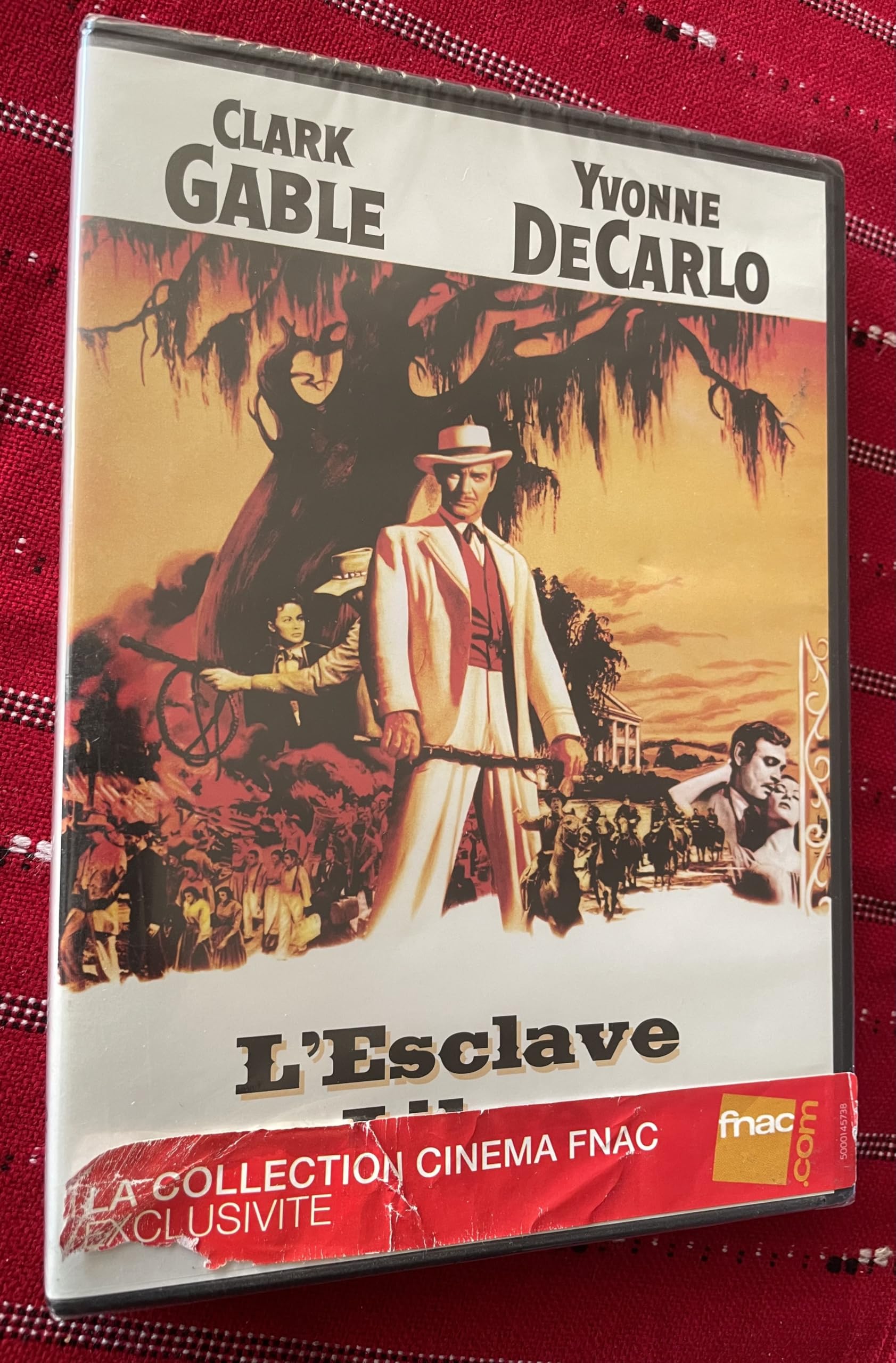 L'esclave libre (1957) Un film de Raoul Walsh avec Clark Gable, Yvonne De Carlo, Sidney Poitier, Efrem Zimbalist Jr., Movies