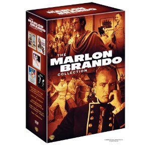 COFFRET Marlon BRANDO 5 Reflets dans un oeil d'or, La formule, Les révoltés du Bounty, Jules Cesar, La petite maison de thé Movies